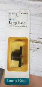 Radio shack 272-356 Mini Lamp Base For E-10 Screw Base Lamp - Picture 1 of 1