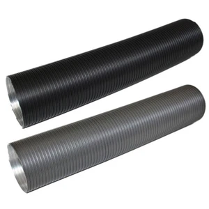 HARK Alu Flexrohr Ø 125 mm farbig ausziehbar extern Zuluft Rohr für Kamin Ofen - Bild 1 von 3