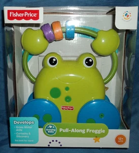 Fisher Price Growing Baby Pull-Along Froggie, Developmental Infant Learning Toy - Picture 1 of 2