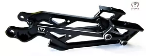Aluminum Wing Mount (BLK on BLK) fits Arrma 1/8 6S Kraton Typhon Talion and more - Picture 1 of 5