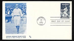 #2046 20c Babe Ruth -H&M FDC - Picture 1 of 2