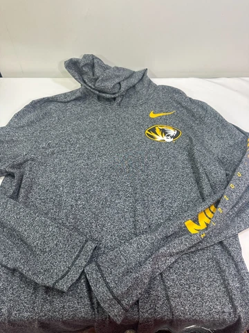 Nike Mizzou Missouri Tigers The Nike Tee Pullover Black Gold Size Large L Cover