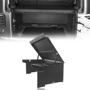Security Deck Enclosure Locking Storage Plate For 2015-2018 Jeep Wrangler JK 4Dr - Picture 1 of 14