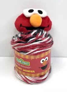 LION BRAND ~ Sesame Street ELMO One Hat Wonder Yarn Kit - Picture 1 of 4