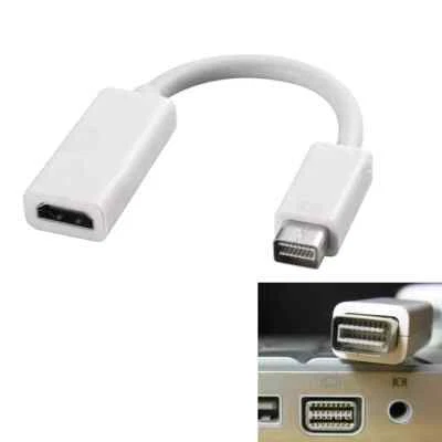 Cable adaptador Mini DVI a HDMI para Apple Mac MacBook iMac Foto 1 de 3