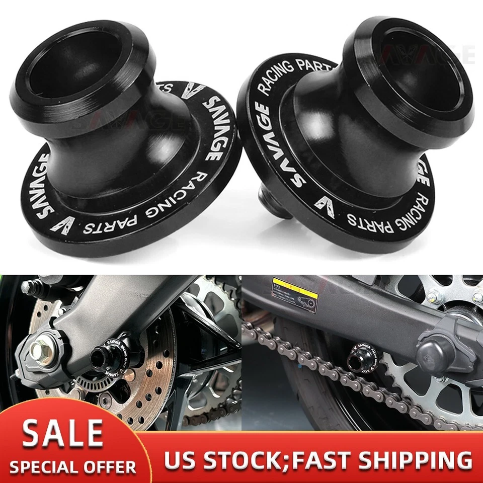 Swingarm Spools Slider Stand Screws For KAWASAKI Z400 Z650RS Ninja 400/650 ZX25R - Image 1 of 4