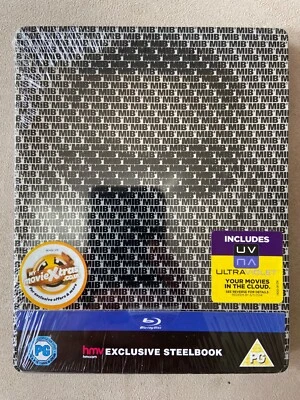 Men In Black With Will Smith Steelbook Blu-Ray PG 2012 New & Sealed 682G - Image 1 of 3