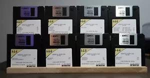 Ensoniq ASR-10/ASR-88 - OS v3.53 Boot Disk & Factory Library - 9 Floppy Disk Set