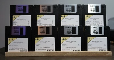 Ensoniq ASR-10 8 Disk Library Set Original Factory Sounds with Demos Floppy Disk - Image 1 of 4