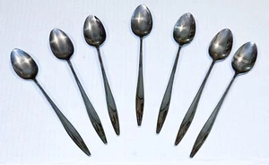 Lot Of 7 Stanley Roberts VALOR Ice Tea Spoons 7 3/4” Stainless Steel Vtg Japan - Picture 1 of 7