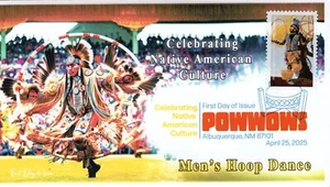 25-166, 2025, Powwows, Digital Color Postmark, First Day Cover, Celebrating Nati - Picture 1 of 1