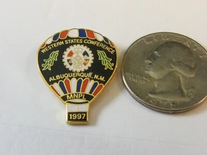 I.A.M. PIN NUEVO MÉXICO DE ASOCIACIÓN INTERNACIONAL DE MAQUINISTAS SIN USAR ALBUQUERQUE - Imagen 1 de 2