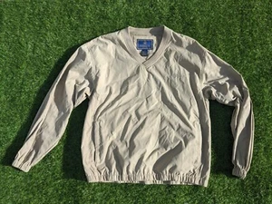 Beretta Khaki Pullover Polyester Nylon Jumper Mens M Medium Outdoor Apparel - Picture 1 of 4
