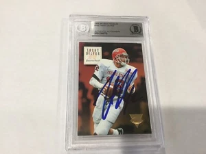 Trent Dilfer Signed Skybox Premium Card RC Slabbed Encapsulated Beckett BAS COA - Picture 1 of 2
