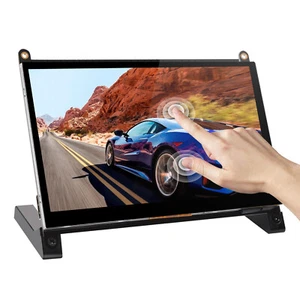 Raspberry Pi 7" Touch Screen UPERFECT HDMI Portable Monitor Mini Size 1024*600 - Picture 1 of 10