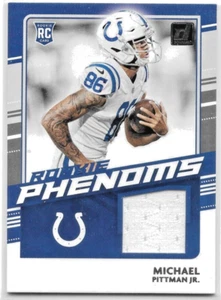 2020 Panini Donruss #RP-MP Michael Pittman Jr. Rookie Phenoms Relic Patch Colts - Bild 1 von 2