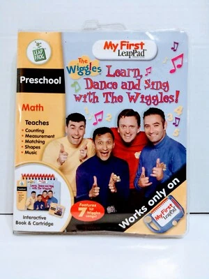 Learn, Dance and Sing with The Wiggles Preschool Math LeapFrog My First LeapPad - Image 1 of 2