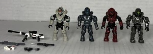 Mega Construx/Bloks Halo Fireteam Osiris Loose Figure Set *SHIPS NOW* - Picture 1 of 6