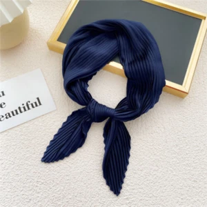 Großer Silk Feel Satin Schal Kopftuch Halstuch Halstuch Haarschal - Bild 1 von 20