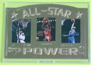Tarjeta fotográfica eléctrica All Star 1997 cubierta superior oro 22 quilates fin de semana Michael Jordan 5000 - Imagen 1 de 5