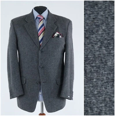 Abrigo deportivo gris vintage para hombre 44R talla EE. UU. HENRY MORELL chaqueta blazer de lana Foto 1 de 4
