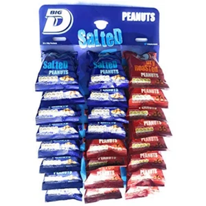 Salted / Dry Roasted Peanuts 50g Mixed Pub Card 24 Packs - Picture 1 of 1