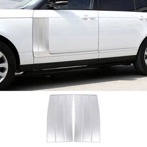 Cubierta de salida de aire lateral de guardabarros plateada mate 2X para Range Rover L405 2013-2020 - Imagen 1 de 6