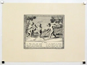 Ebenholz Antik Druck Ponte Vecchio Le Sabot C. Bouzonnet-Stella S000001 - Bild 1 von 1