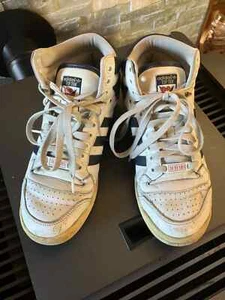 ADIDAS TOP TEN , Sneaker , UK 8 , EU 42 , weiss/blau, getragen ! - Bild 1 von 9
