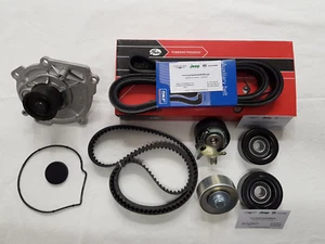 Timing Belt Kit and Water Pump and Three Pulley Jeep Wrangler 2.8CRD 2007-2018 - Picture 1 of 2