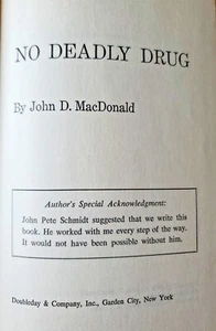 No Deadly Drug by John D MacDonald - Hardcover - Picture 1 of 11