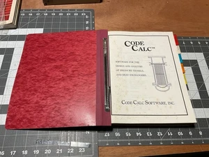 Code Calc, 1988, Design And Analysis Of Pressure Vessels And Heat Exchangers, A4 - Foto 1 di 16