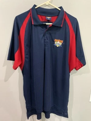 Camisa Polo Cooperstown Dreams Park Manga Corta Azul Marino Rojo Talla XL Foto 1 de 4