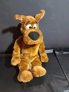 VTG 2000 TALKING SCOOBY DOO HANNA-BARBERA  15" PLUSH TOY VIDEO Tested - Picture 1 of 12