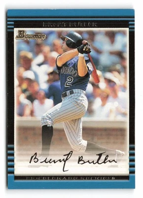 2002 Bowman #357 Brent Butler Colorado Rockies - Image 1 of 2