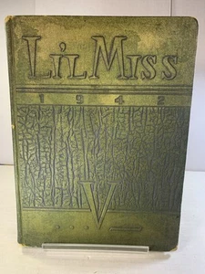 1942 Hattiesburg Mississippi High School Yearbook Annual WWII Vintage - Bild 1 von 22
