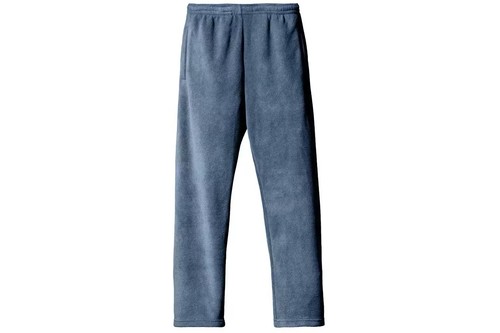 Yeezy Gap x Balenciaga H10 Pantaloni Polari in Pile Navy Taglia Media
