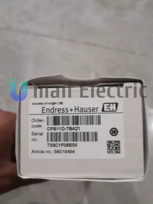 1PCS E+H CPS11D-7BA21  Electrode Electrical Grade NEW IN STOCK SHIP BY DHL - Image 1 of 4