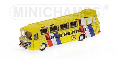 1:160 Minichamps Bus Mercedes O302 Nazionale Niederlande 1974 169035188 Diecast - Immagine 1 di 2