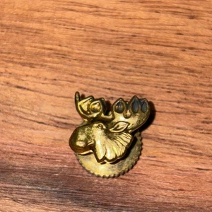 Bellissima spilla premio MOOSE LODGE tono oro Made in USA - Foto 1 di 7