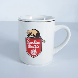 Taza de café vintage CPR Canadian Pacific Railway - Country Trains - - Imagen 1 de 6
