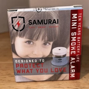 Samurai Mini Smoke Alarm Model SM1 New Open Box. - Picture 1 of 6