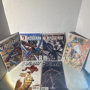 Menge 6 Comics - Marvel, DC, Action Lab - Spider-Man The Flash Hero Katzen - Bild 1 von 14