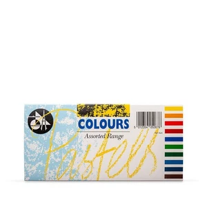 Compressed Charcoal Colours Set of 12 - Non-Toxic Pastels - Picture 1 of 4