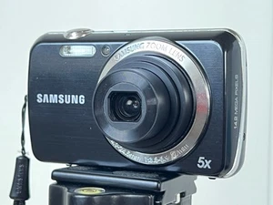 Samsung PL20 14.2MP CCD Sensor Digitalkamera, 5x optischer Zoom, voll funktionsfähig - Bild 1 von 20