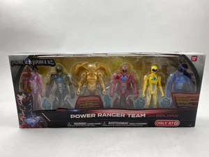 Saban’s Power Rangers Team mit Metallic Goldar Sammlerstück 6 Figuren Set Target - Bild 1 von 2