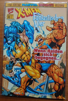 DE Marvel Crossover 18 Fantastischen Vier X-Men Annual 1998 Fantastic Four  - Bild 1 von 2