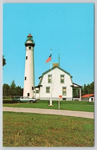 Postal Nuevo Presque Isle Harbor Lighthouse Michigan Lake Huron - Imagen 1 de 2
