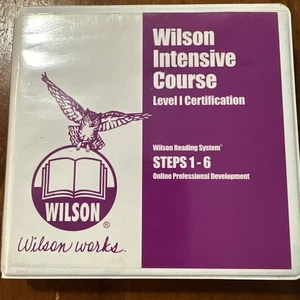 Wilson Works Cd Intensive Course Level 1 Certification Steps 1-6  2003 - Picture 1 of 8