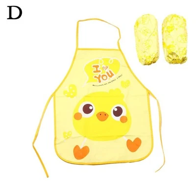 Funda Delantal Infantil Dibujos Animados Impermeable Bebé Arte Covercoat/X1Z9 Foto 1 de 4